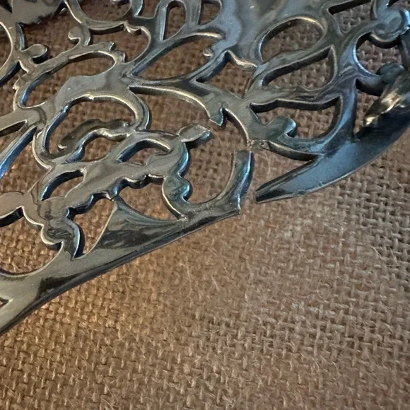 VTG Bride’s Basket by Apollo Silver Co. - Picture 14 of 16